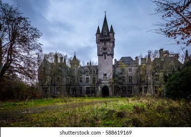 An Abandoned Castle In Belgium