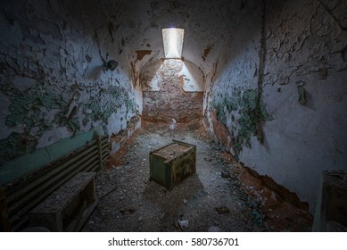 Abandoned cell from Eastern State Penitentiary