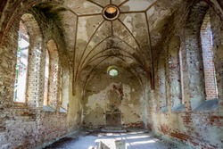 Abandoned Chapel Aristocratic Family In Poland, Europe