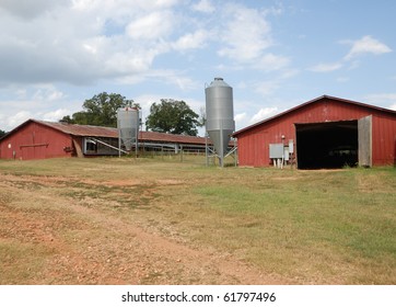 Abandoned Chicken Farm Rural Georgia Usa