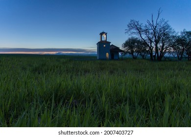 Abandoned Church Located Deep In The Field But Still As New