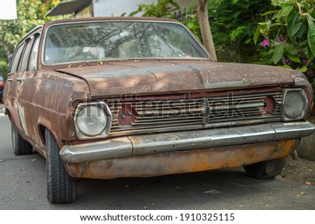 Similar – Image, Stock Photo Old rusty car Engines