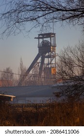 Abandoned Coal Mine Shaft In Poland