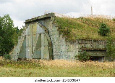 Abandoned Cold War Soviet Era Concealed Military Aircraft Hangar, Mimoň, Czech Republic