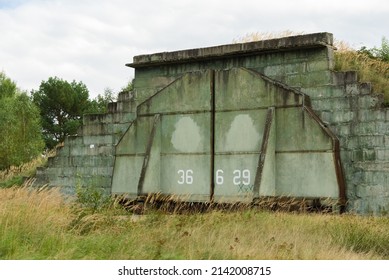 Abandoned Cold War Soviet Era Concealed Military Aircraft Hangar, Mimoň, Czech Republic