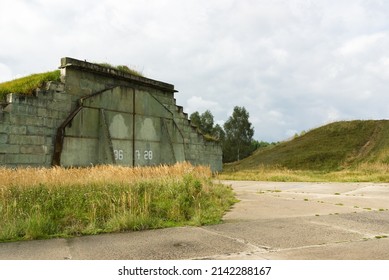 Abandoned Cold War Soviet Era Concealed Military Aircraft Hangar, Mimoň, Czech Republic