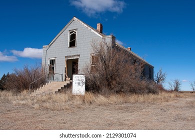 Abandoned Community Center In Northern Colorado.