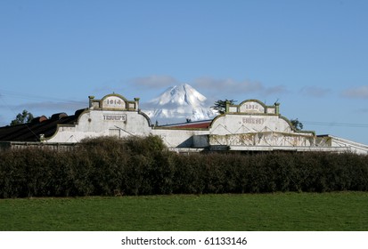 Abandoned Dairy Factory, Taranaki, New Zealand