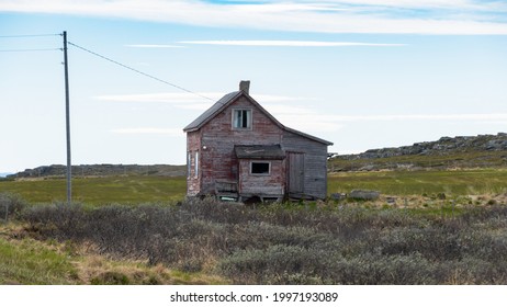 An Abandoned And Derelict Home In Northern Norway.