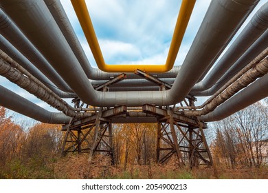 Abandoned facilities. Compensating bend of the trunk pipeline system