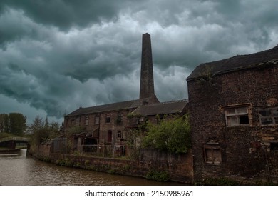 Abandoned Factories In The Burslem Area Of Stoke, Staffordshire, UK