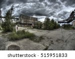 abandoned factory / processing plant sulfur - Poland Tarnobrzeg