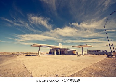 Abandoned Gas Station along the Route 66