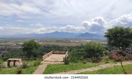 Abandoned Hilltop Park In The Cikancung Area, Indonesia