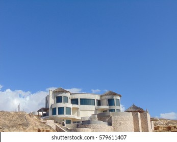 Abandoned Home Along The Pacific Coast Northwest Of Cabo San Lucas, Mexico