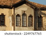 An abandoned house in the city of Havza. High quality photo