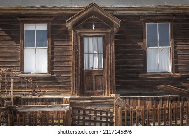 Abandoned House In The Ghost Town Of Bodie, California, US