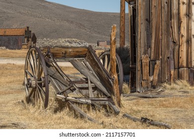 Abandoned House In The Ghost Town Of Bodie, California, US