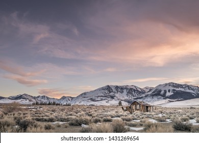 Abandoned House Off Highway 395, Eastern Sierra Nevada California USA