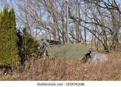 Abandoned House Outside Menomenee, Wisconsin