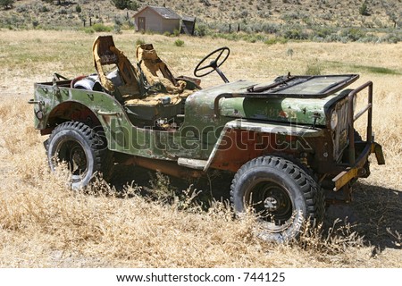 Abandoned Jeep