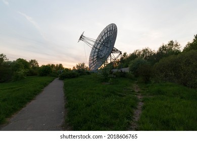 abandoned large dish for echolocation communication