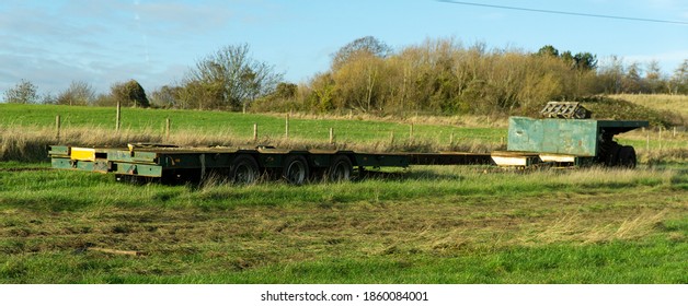 Abandoned Low Loader Trailer Example