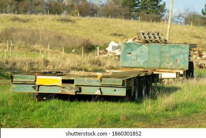 Abandoned Low Loader Trailer Example