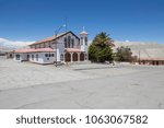 The abandoned mine town in Chuquicamata, world