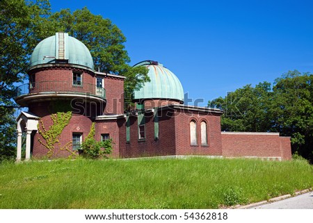 Abandoned Observatory - East Cleveland, Ohio. Stock photo © 