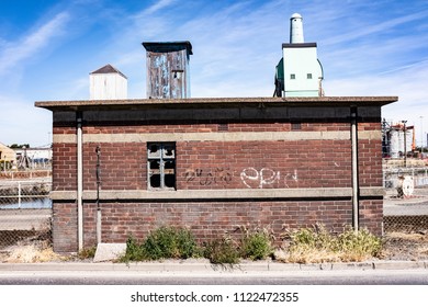 Abandoned Office Space At The Docks