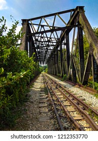 Abandoned Old Bukit Timah Railway Bridge Along Dunearn Road, Singapore