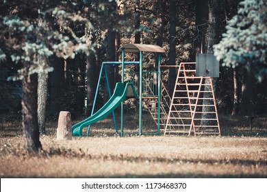 Abandoned Old  Children's Playground