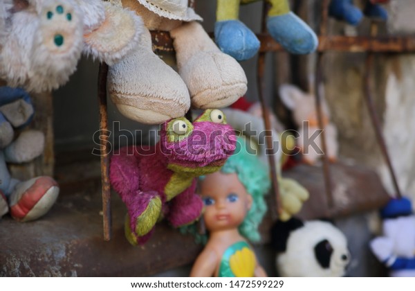 old plush toys