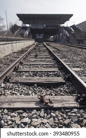 Abandoned Olympic Train Station In Munich