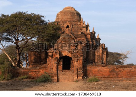 Abandoned Pagoda in Bagan Myanmar