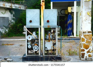 Abandoned Petrol Station