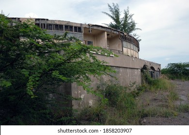 Abandoned Plymouth Hotel In Plymouth, Montserrat