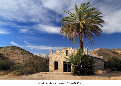 Abandoned Post Office In The Hot Springs Section Of Big Bend National Park, Texas