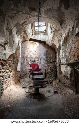 Abandoned Prison in Philadelphia Pennsylvania Eastern State Penitentiary