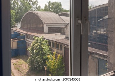 An Abandoned Railway Depot In Poland