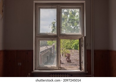 An Abandoned Railway Depot In Poland