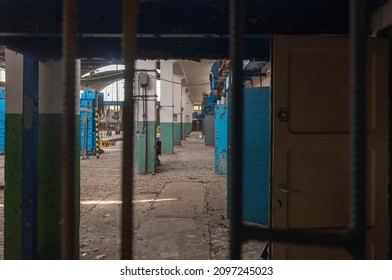 An Abandoned Railway Depot In Poland