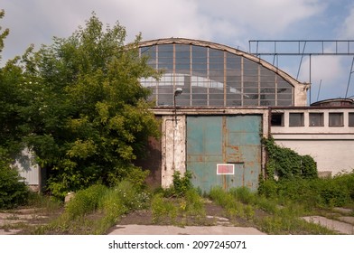 An Abandoned Railway Depot In Poland