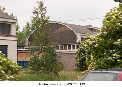 An Abandoned Railway Depot In Poland