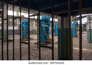 An Abandoned Railway Depot In Poland