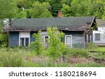 Abandoned railway depot in Southern Wisconsin. City of Juda, WI Milwaukee Road station fallen onto hard times.