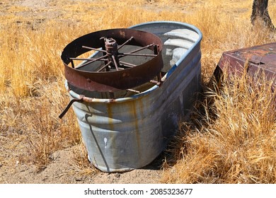 Abandoned Ranch At Carrizo Plain