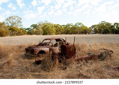 Abandoned Rusty Car - Outback Australia