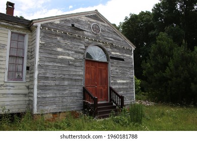 Abandoned School In Rural America